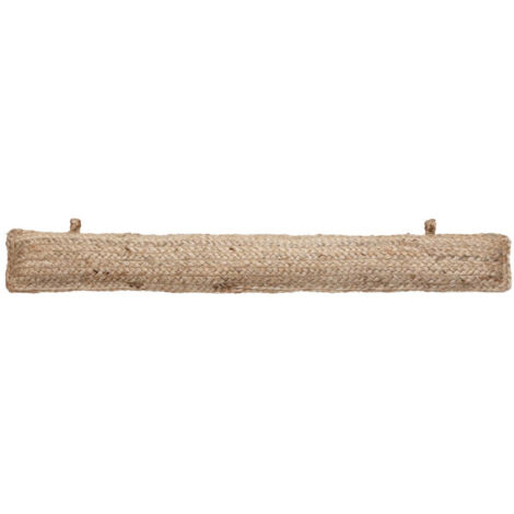 Boudin Bas de Porte en Jute "Little Cottage" 90cm Naturel