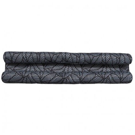 Boudin de porte double 80cm noir – Isolation efficace pour portes – S'adapte à tous les types de sols – Efficacité permanente