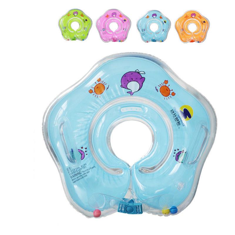 Bouee De Cou Gonflable Pour Bebe Enfant Securite Protection Bleu 227et325 01