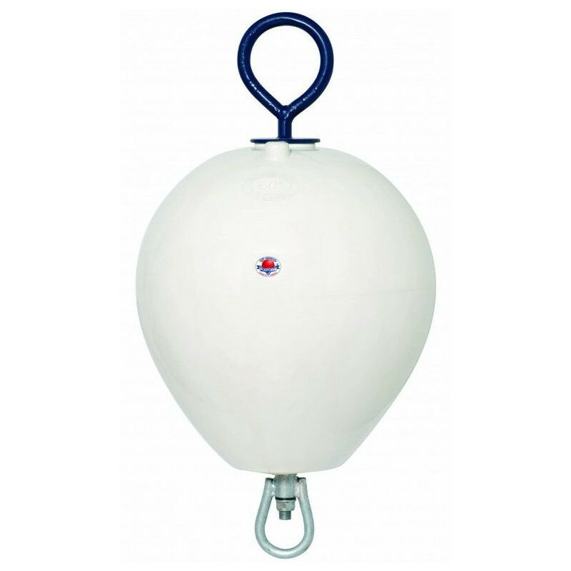 Orangemarine - Bouée de mouillage à tige diamètre 54 cm - tige 85 cm - blanc