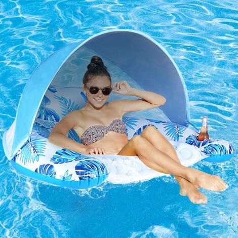 Bodyboard Gonflable Pour Enfants - 75x65 Cm - Poignées De Sécurité - Pour Plage Et Piscine