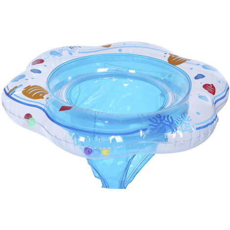 Bouée Gonflable Bleue pour Enfants - Apprentissage Natation Été Jouet Aquatique