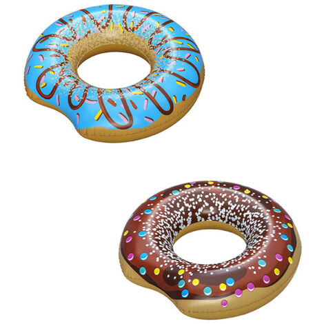 BOUÉE GONFLABLE DONUTS 94 CM, 2 COULEURS BESTWAY 36118