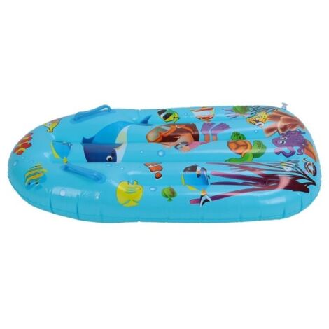 Bouée gonflable en forme de planche de surf pour enfants, motif mignon et épais, idéale pour les activités aquatiques.