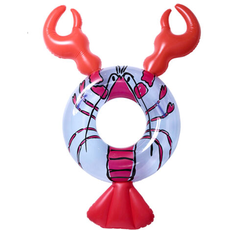 bouée gonflable géante en forme de homard pour piscine flottante, festival aquatique