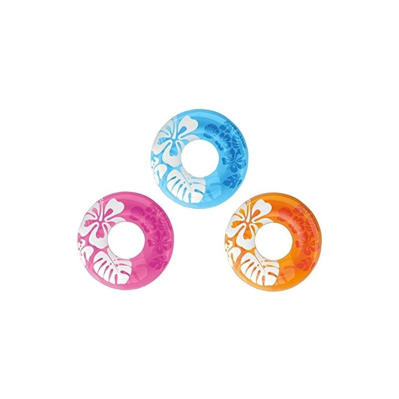 Intex 59251 Bouée Fantaisie Palmiers, 91 Cm, Multicolore