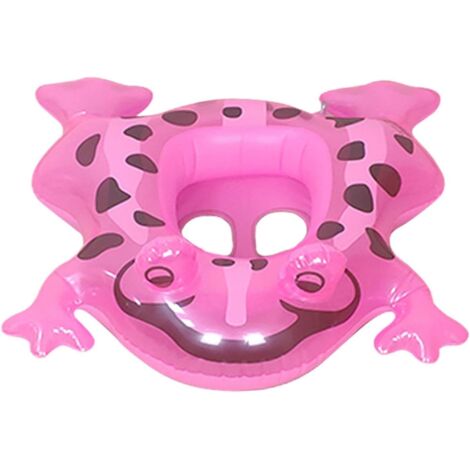 Bouée gonflable - Jouets de piscine pour enfants  Bouée grenouille aux yeux lumineux, idéale pour les fêtes aquatiques, confortable et confortable