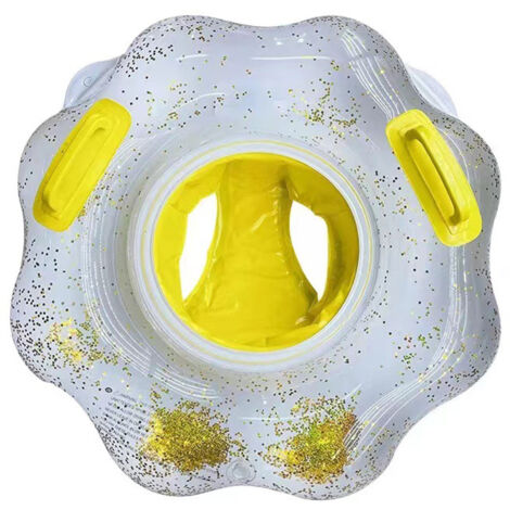 Bouée gonflable pour bébé avec siège de sécurité et poignée, aide à l'apprentissage de la natation pour les enfants de 6 à 36 mois