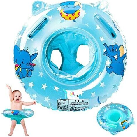 Bouée gonflable pour tout-petits, conception améliorée pour plus de sécurité, siège gonflable confortable, double chambre à air pour une sécurité accrue