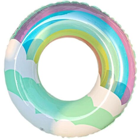 Bouee Gonflable,Anneau de Natation d'été,Flotteur Gonflable pour Piscine,pour Fêtes de Piscine, Anneau de Natation Fêtes de Piscine avec vannes Rapide,pour Adolescents, Adultes.