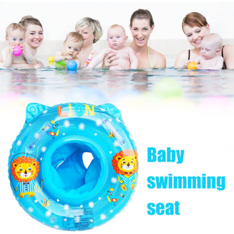 Bouée pour bébé avec siège PVC [Siège enfant gonflable] + [modèle Bébé] + [Double sécurité]