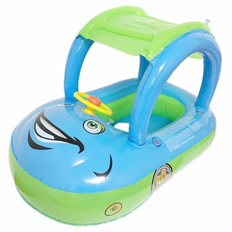 Bouee Siege Gonflable Bebe Enfant 6 36 Mois 15kg Piscine Parasol Voiture Bateau Jouet Couleur Au Hasard