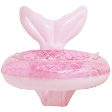 Bouée sirène gonflable indispensable pour l'été (0-5 ans) avec pompe