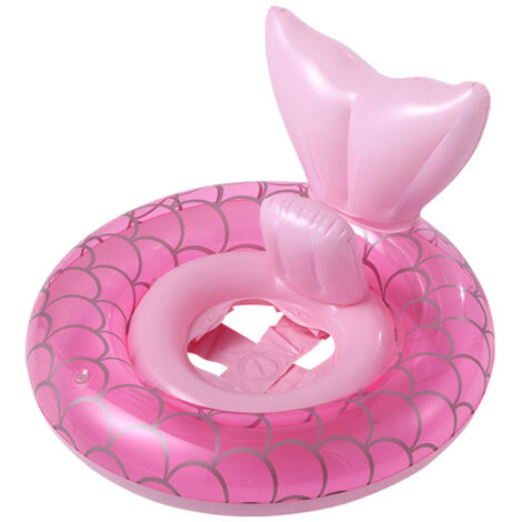 Bouée sirène gonflable indispensable pour l'été (0-5 ans) avec pompe