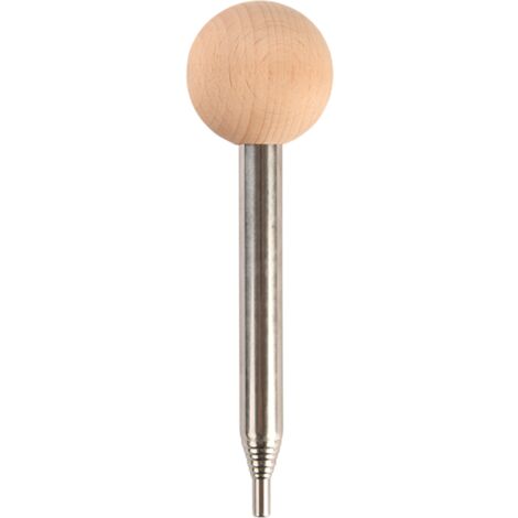 Bouffadou telescopique environ 80cm manche en forme de boule en bois, facile à utiliser