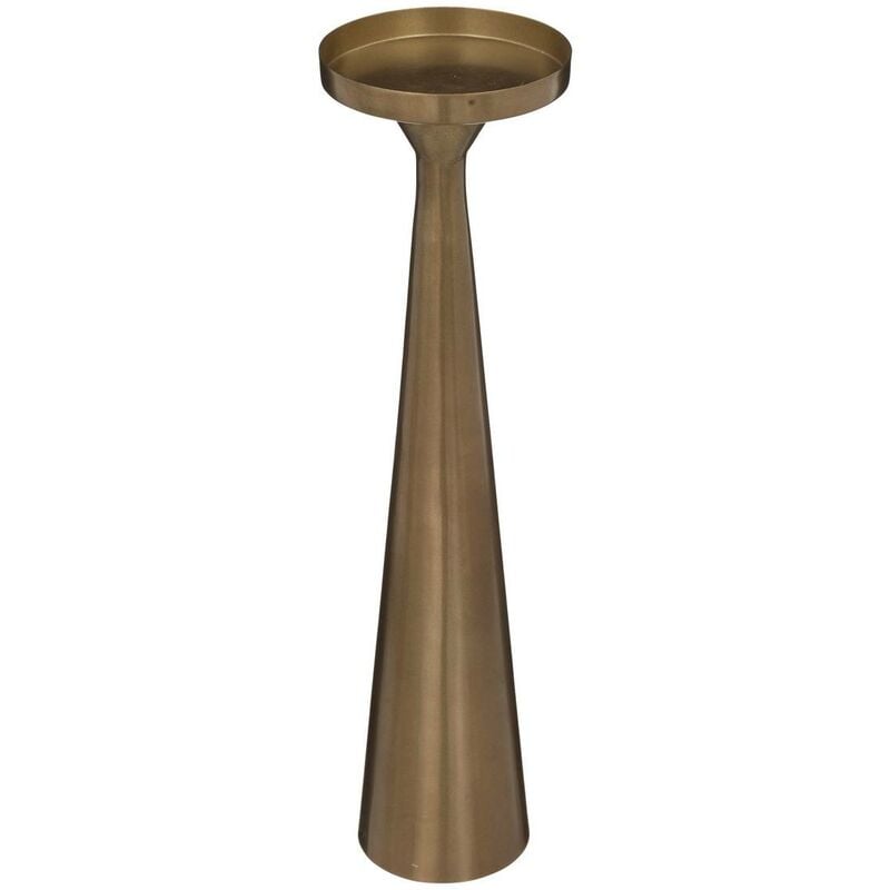 Bougeoir en métal H41cm doré Atmosphera créateur d'intérieur