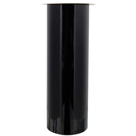 Bougeoir de Sol "Colby" 60cm Noir & Or