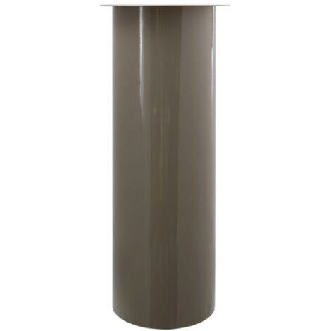 Bougeoir de Sol "Colby" 60cm Taupe & Or