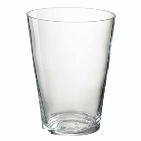 Bougeoir en Verre "Conish" 26cm Transparent