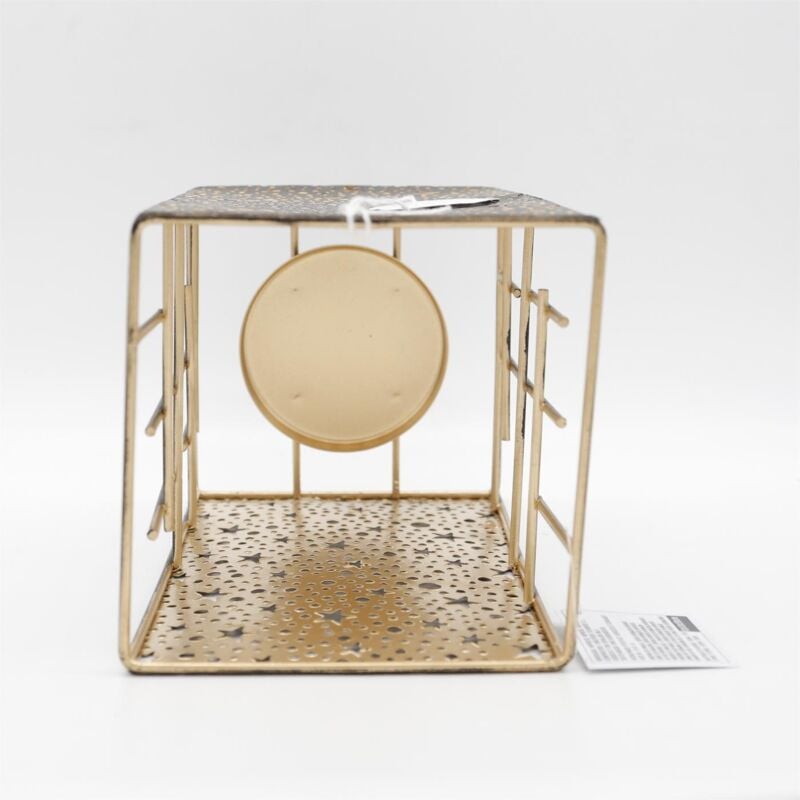 Rapanda - Bougeoir motif étoile dorée l bougeoir