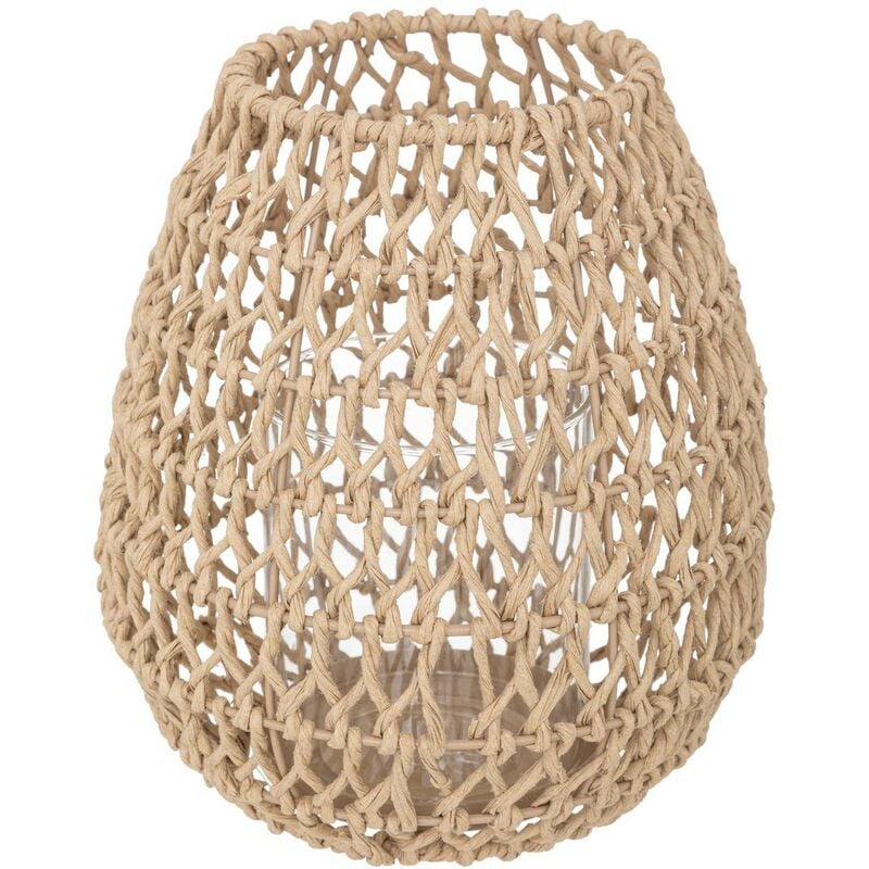 Atmosphera - Photophore Etel métal H23cm créateur d'intérieur