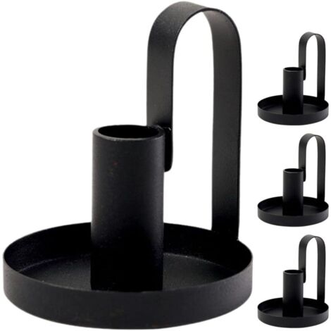 Bougeoirs Délicats Fer De Style Moderne Supports De Bougies