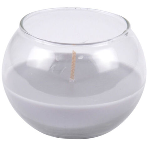 Bougie Boule en Verre "Essentiel" 8cm Musc