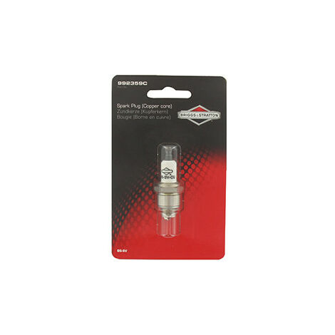 Bougie Briggs & Stratton 9923359c Avec Borne En Cuivre. Pour Moteurs Bs-sv à Soupape Latérale. Référence B&s Vrac: 992300. Rempl
