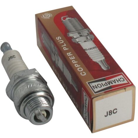 Bougie CHAMPION J8C - NGK B6S - NGB6S - TASHIMA 2209980 - NIPPONDENSO W14U