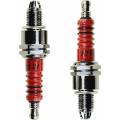 Bougie d'allumage A7TC A7TJC avec 3 électrodes pour quads Quad GY6 50cc-125cc pour cyclomoteur