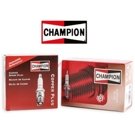 Bougie d'allumage Champion RCJ8 moteur de tondeuse hexagonale 19 240118