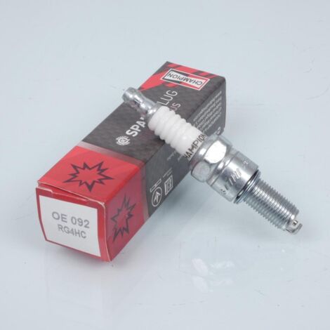 Bougie d'allumage Champion RG4HC pour moto scooter quad