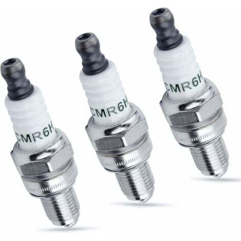 Bougie d'Allumage CMR6H Débroussailleuse Tondeuse pour Stihl FS90 FS100 FS110 FS90R FS110R NGK 3365 Remplacement