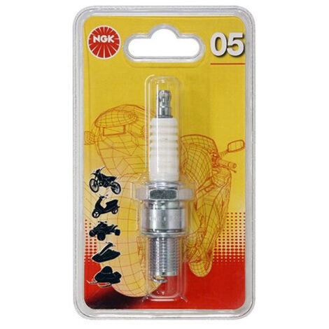 Bougie d'allumage CR7HSA Ø10mm Longueur Culot: 12.7mm Électrode Cuivre Dessin Spécial - Sans olive