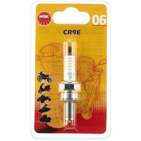 Bougie d'allumage CR9E Ø10mm Longueur Culot: 19mm