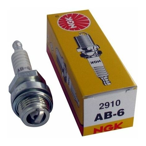 Bougie D'allumage Ngk Ab6. Equivalent Champion D9/d14/d16/d21, Chd9/chd14/chd16/chd21.