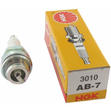 Bougie D'allumage Ngk Ab7. Remplace Ngk A7. Equivalent Champion D14, Chd14.