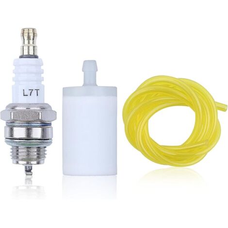 Bougie d'allumage pour Ligne de Carburant de Filtre à Carburant pour Husqvarna 268 272 268XP 272XP 50 51 55 61 254 257 261 Pièces de Rechange pour tronçonneuse