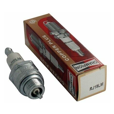 Bougie d'allumage RJ19LM – NGK BR2LM – NGBR2LM – TASHIMA 2209851 – Pour moteurs 2 temps – Métallisé rouge – Champion