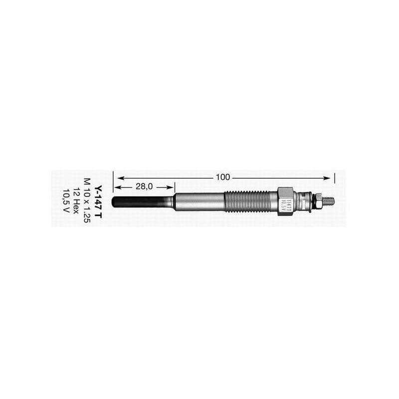 NGK - Bougie de prechauffage Y-147T
