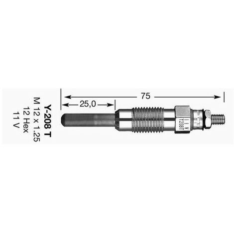 Bougie de prechauffage NGK Y-907R