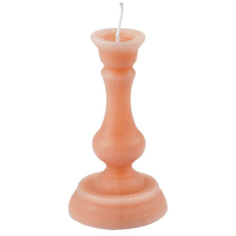 Bougie Déco Chandelier "Arty" 13cm Blush