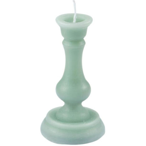 Bougie Déco Chandelier "Arty" 13cm Vert Céladon