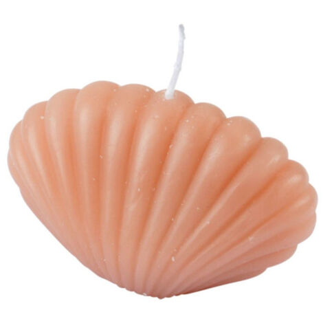 Bougie Déco Coquillage "Arty" 9cm Blush