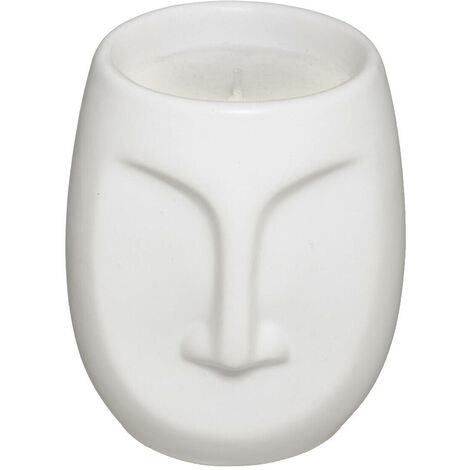 Bougie décorative, parfumée, visage MAYA, 80 g