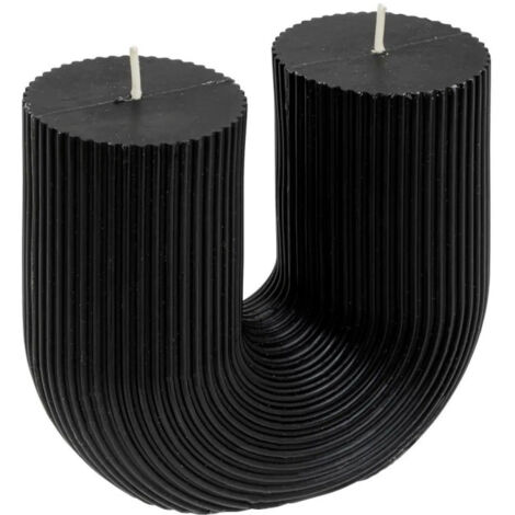 Bougie Design "Demi" 400g Noir