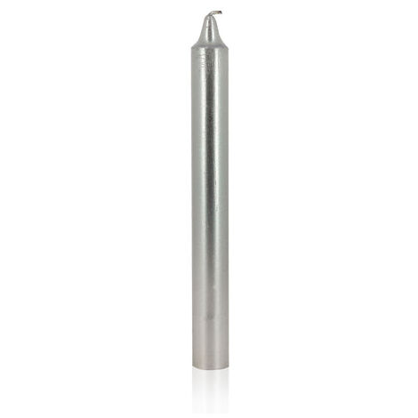 Bougie Droite Enrobée ø21\200mm Argent