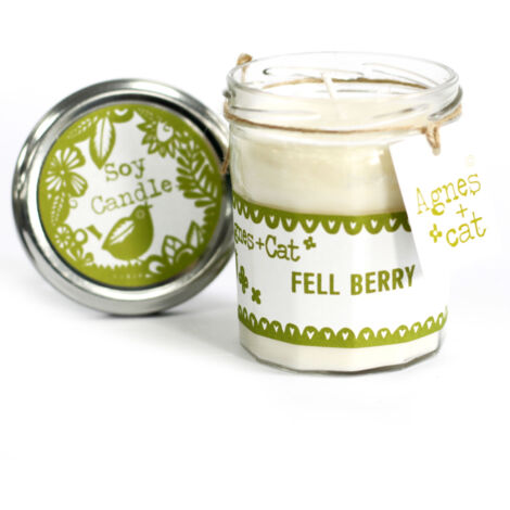 Bougie en pot de confiture - Fell Berry- Vendu par 1