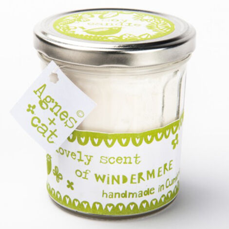 Bougie en pot de confiture - Windermere- Vendu par 1