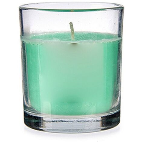 Bougie en verre - Bambou
